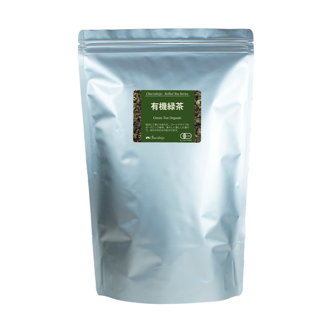 リョクチャ/緑茶 ロールド オーガニック 500g