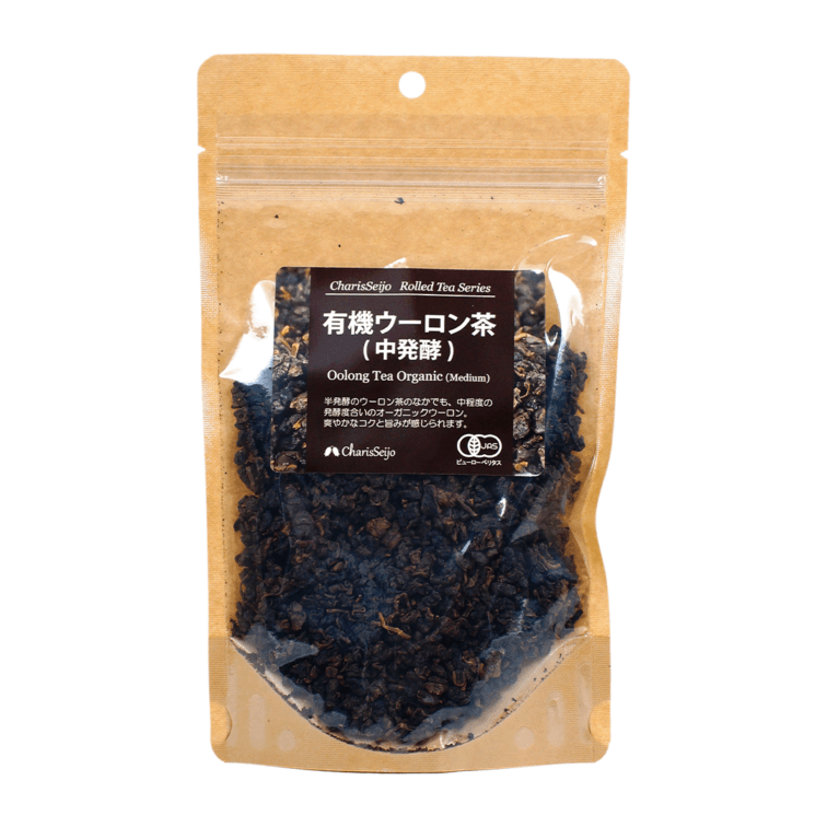 ウーロン茶 ミディアム ロールド オーガニック 100g