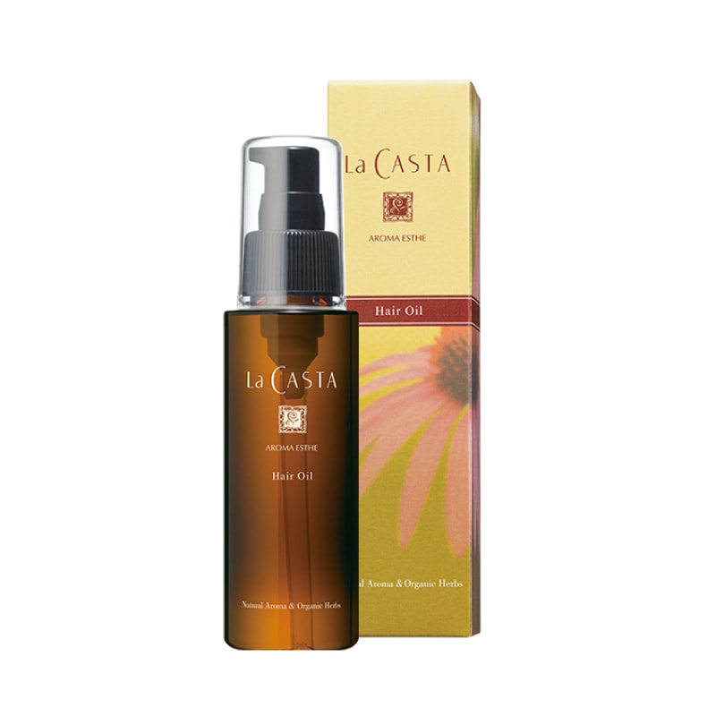 ヘアオイル 80ml <洗い流さないヘアトリートメント> [ラ・カスタ] アロマエステ