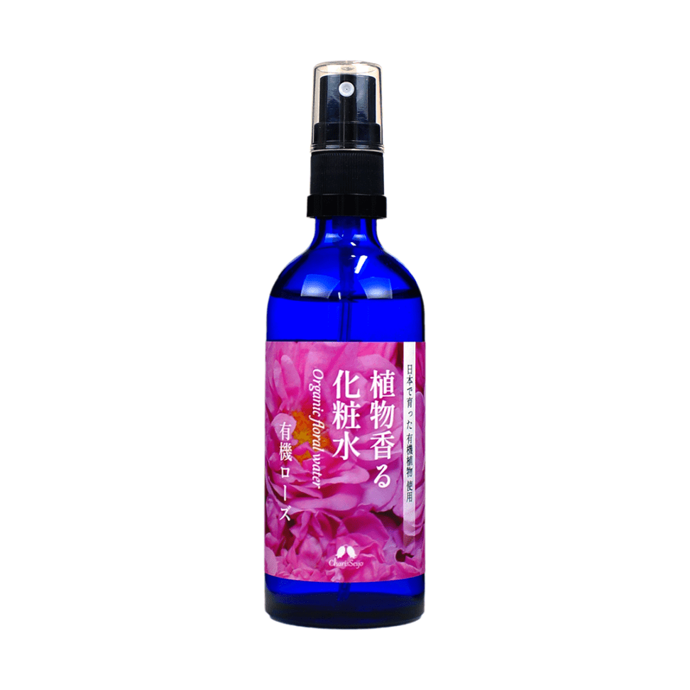 植物香る化粧水 有機ローズ 100mL (全身用化粧水) [カリス成城]