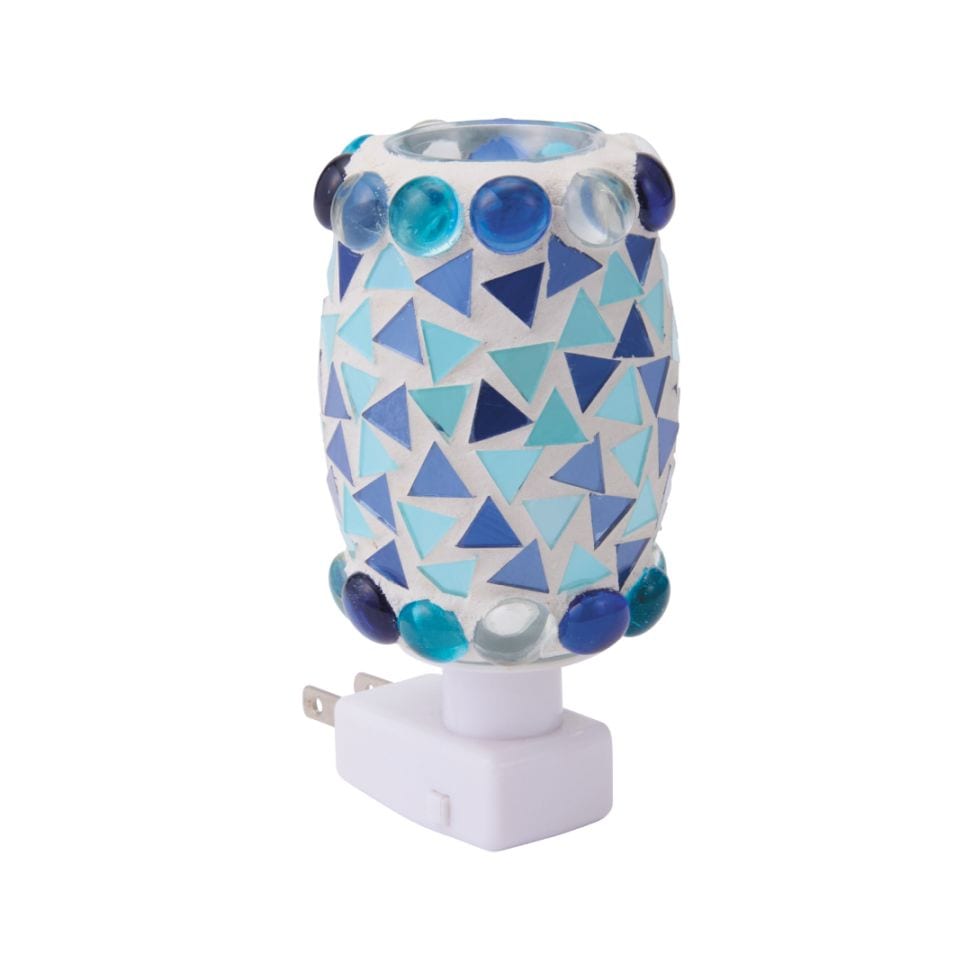 モザイクアロマライトコンセント型 メンシェイ ブルー