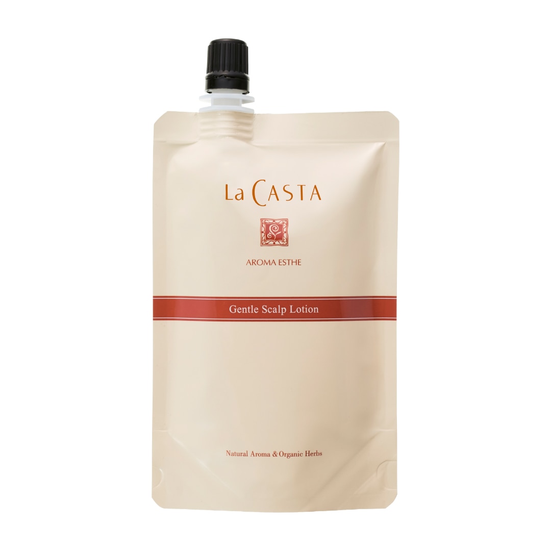 [10/7発売] ジェントル スキャルプローション リフィル (詰め替え用) 90mL<頭皮用ローション> [ラ・カスタ] アロマエステ