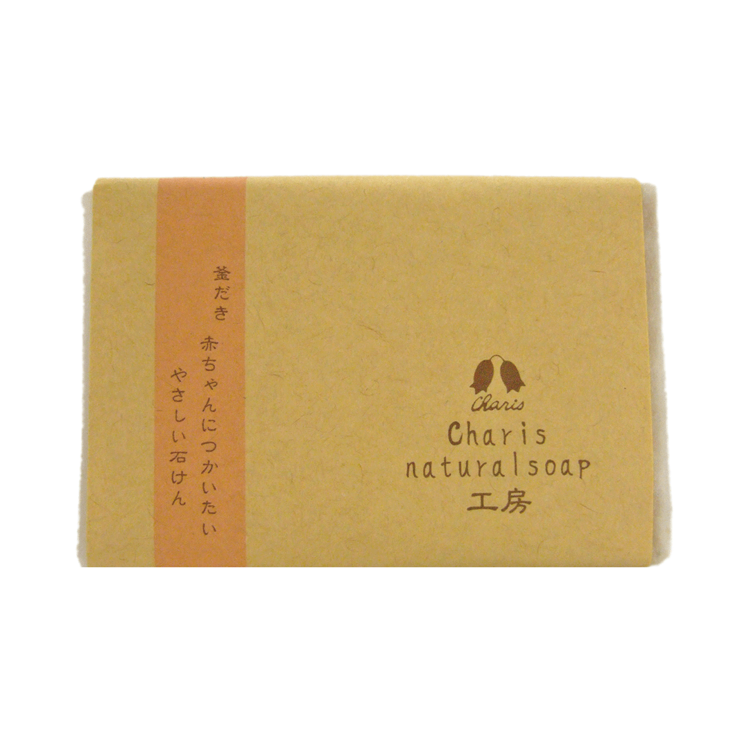 カリス ナチュラルソープ工房 赤ちゃんにつかいたいやさしい石鹸 90g [釜炊き製法]