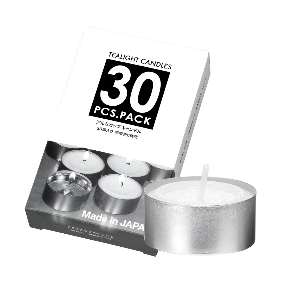 日本製のキャンドルアルミカップ 30個
