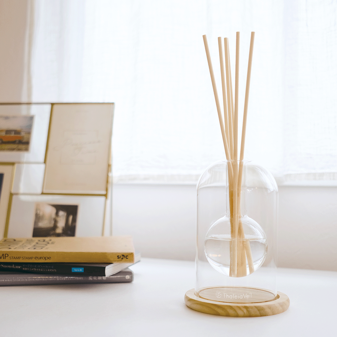 フラワーベースリードディフューザー ラベンダーブレンド