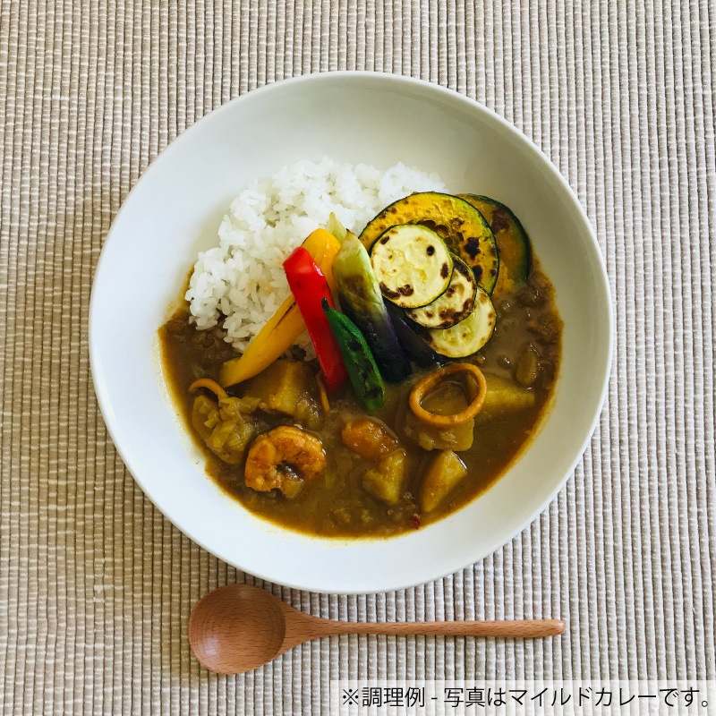 森のスパイスカレー 野草茶入り中辛カレー(4人分)袋入り