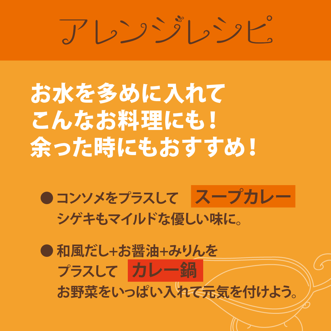 森のスパイスカレー 野草茶入り中辛カレー(4人分)袋入り