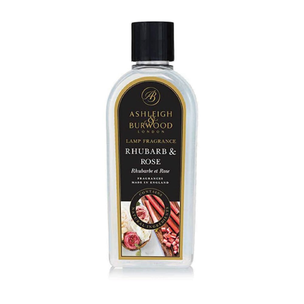【終売】ランプフレグランス ルバーブ＆ローズ 500ml [アシュレイ＆バーウッド ]