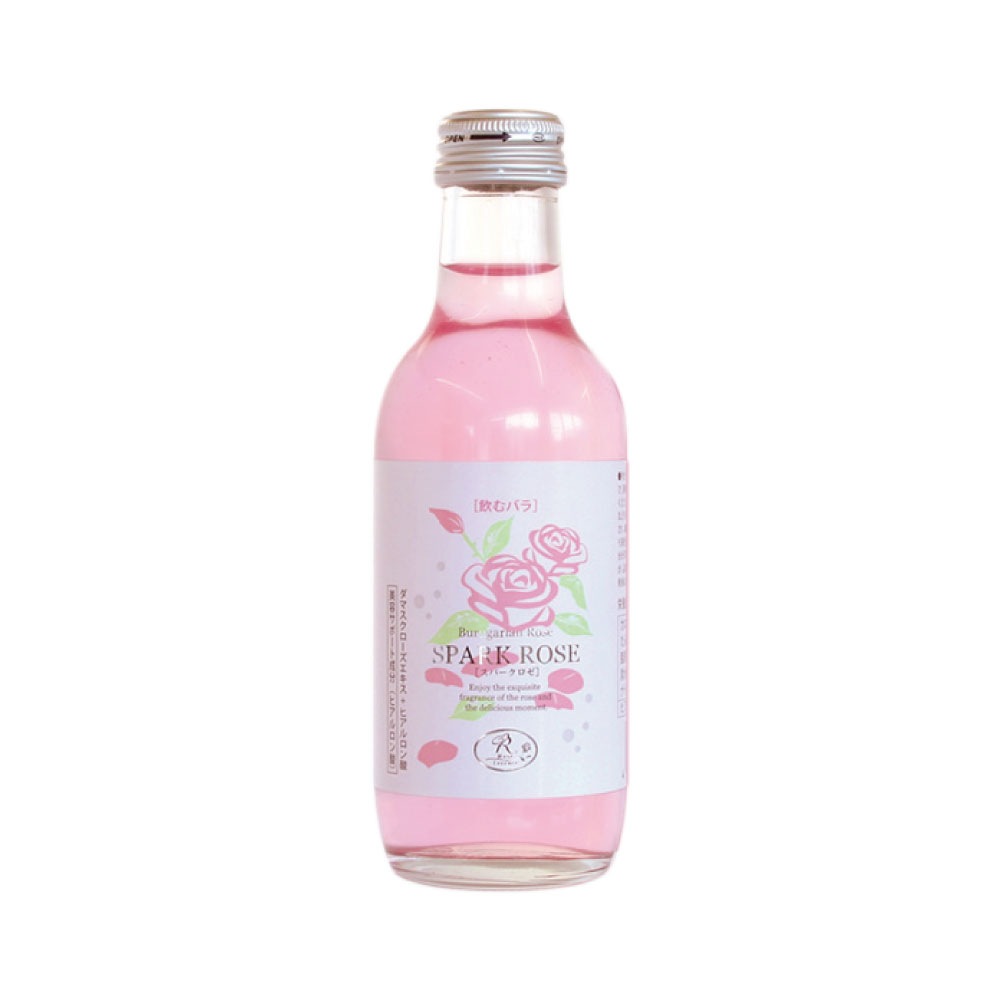 ダマスクローズスパークリング スパークロゼ 200ml 1ケース(24本入り) ノンアルコール 微炭酸飲料
