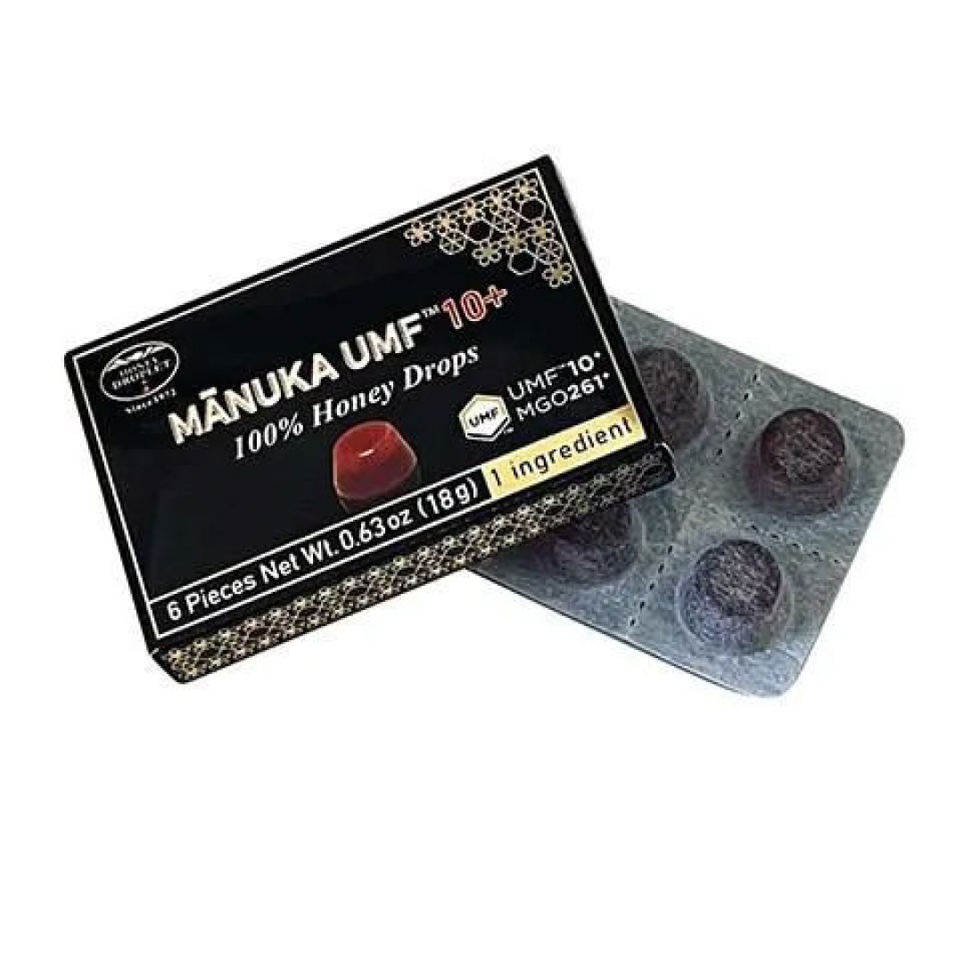 ハニードロップレット マヌカ UMF10+ 1ケース(1箱6粒入り×12箱)