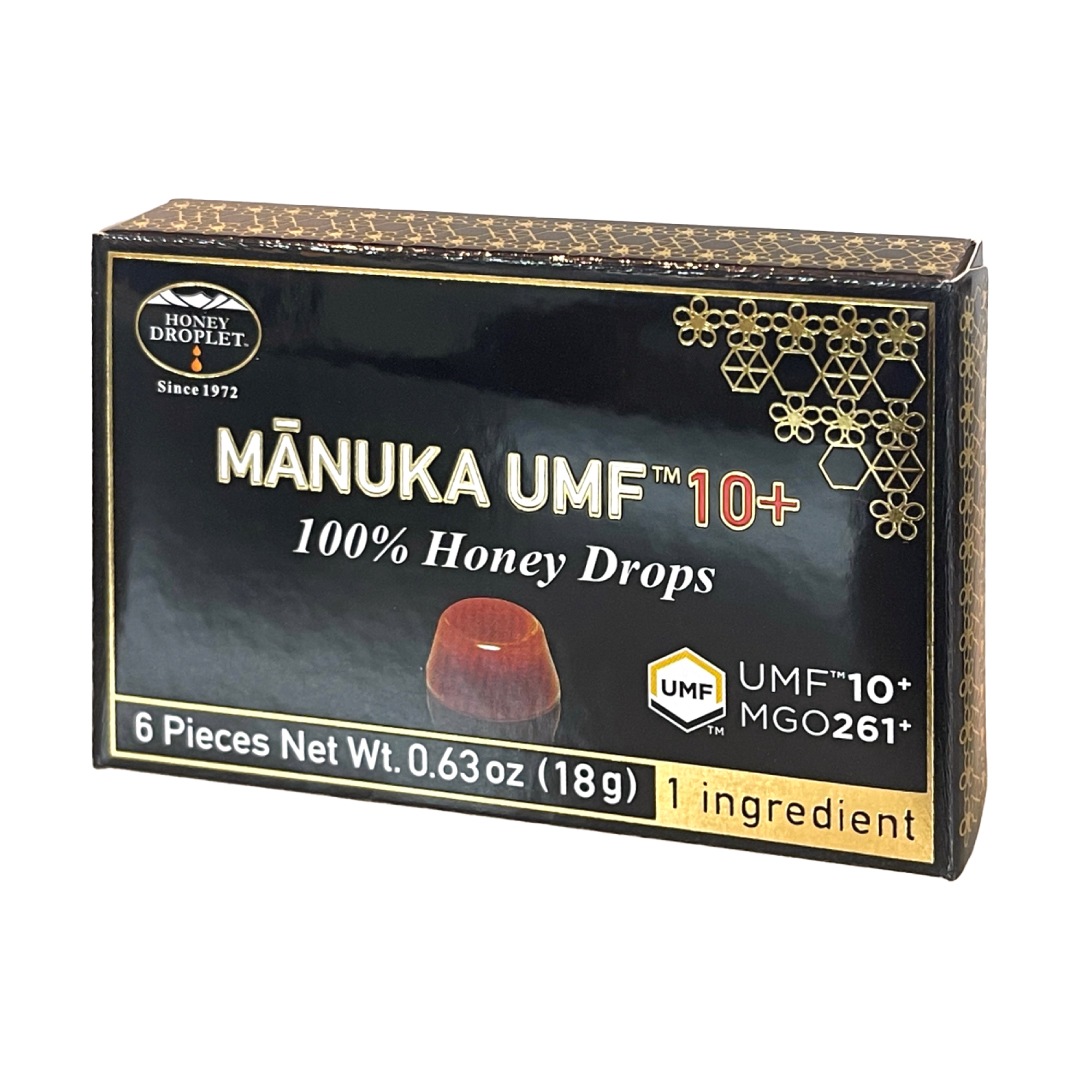 ハニードロップレット マヌカ UMF10+ 1ケース(1箱6粒入り×12箱)