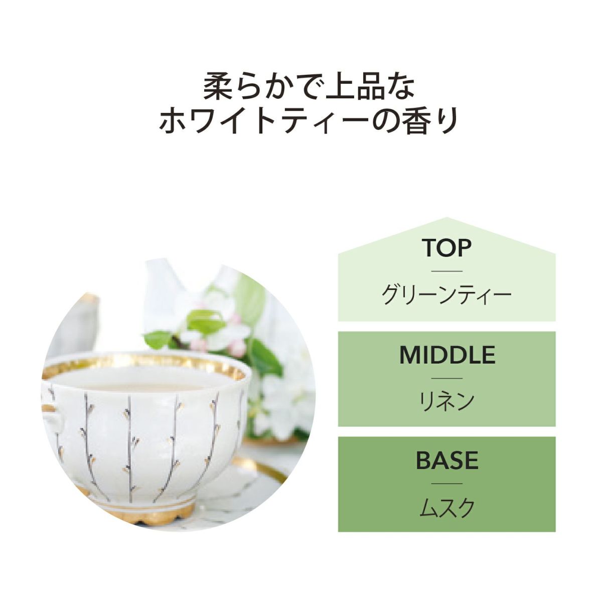 ランプフレグランス ホワイトティー 500ml [アシュレイ＆バーウッド ]