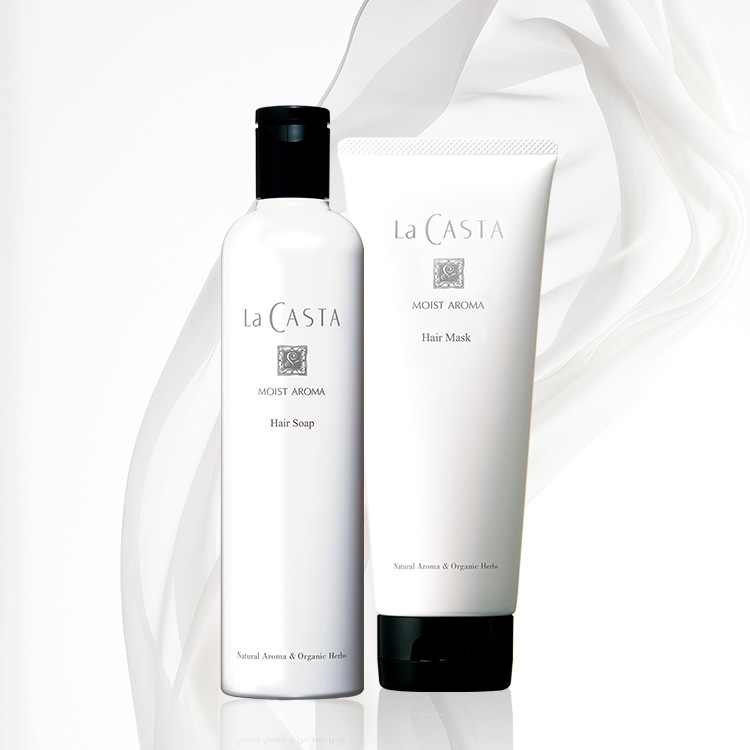 モイストアロマ ヘアソープ <シャンプー> 300mL [ラ・カスタ]