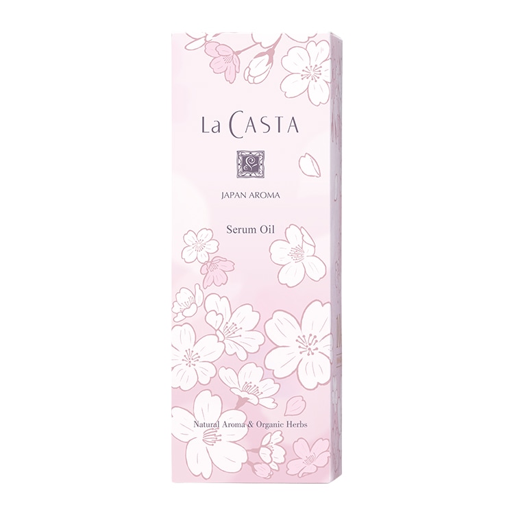 ジャパンアロマ セラムオイル 桜百花 80mL <ヘア＆ボディ用オイル> [ラ・カスタ]