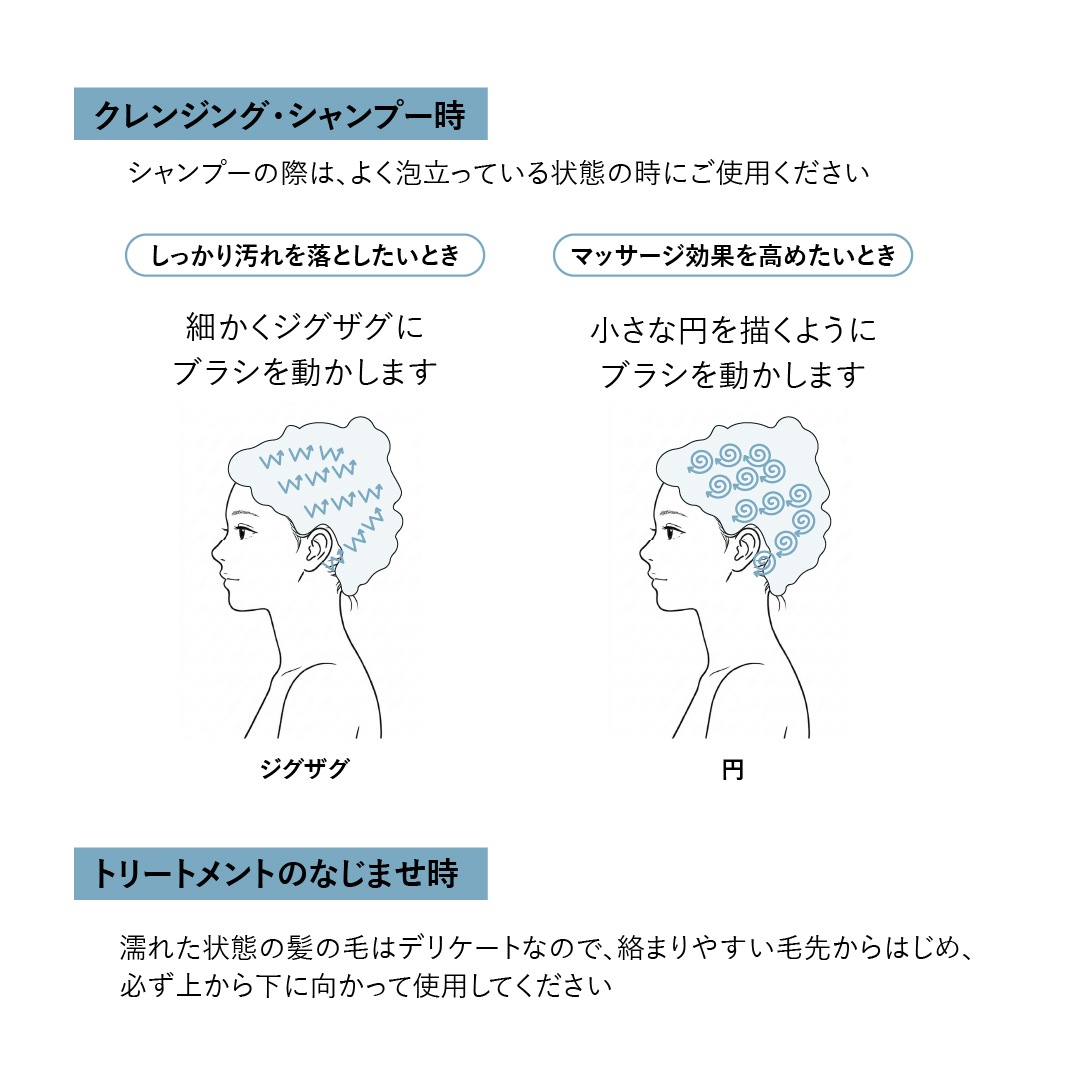 【ポイント10％】ヘッドスパ バスタイムブラシ [ラ・カスタ]