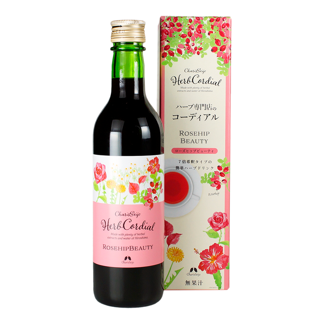 【2026年10月 期限 20% OFF】〈カリス成城〉ハーブコーディアル ローズヒップビューティ 355ml