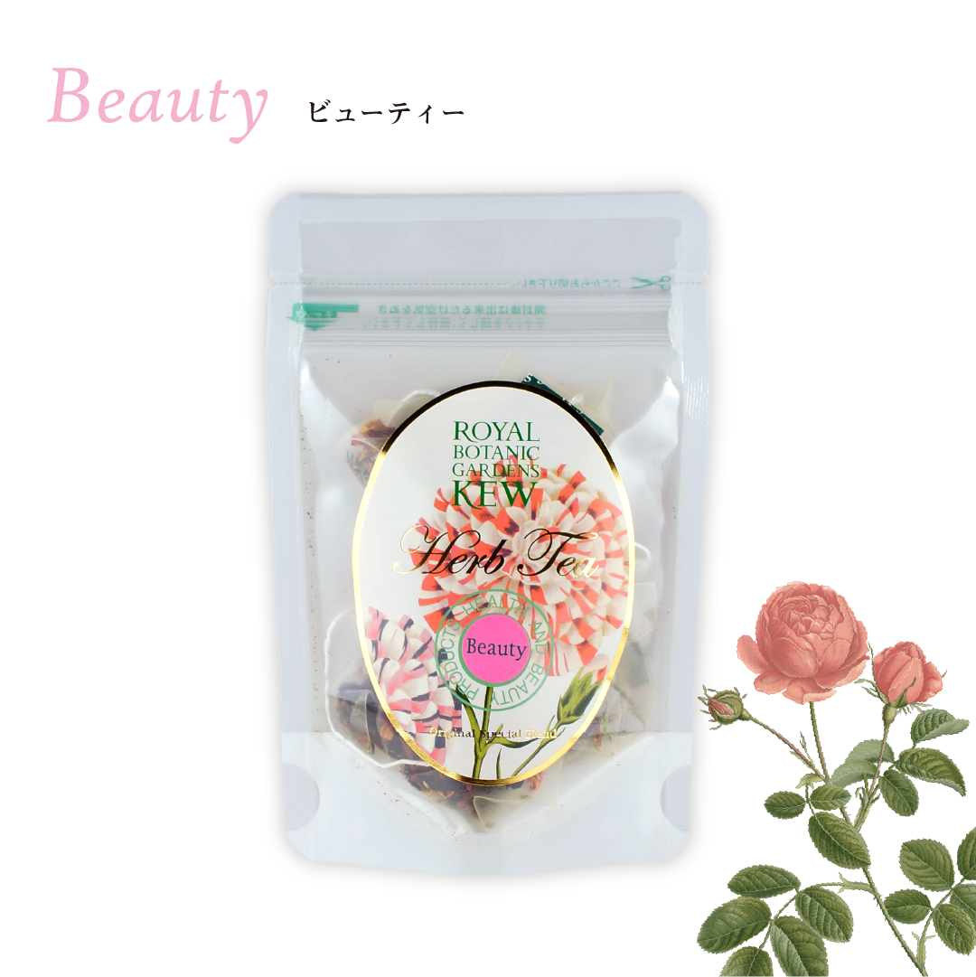 KEWガーデン ハーブティー ティーバッグ6包入り ビューティー