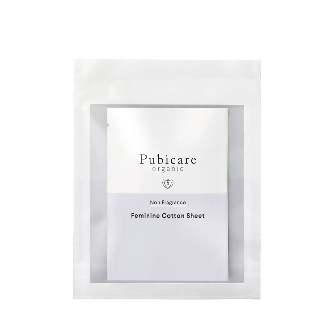 フェミニン コットンシート 無香料 5枚入り [ピュビケア オーガニック]
