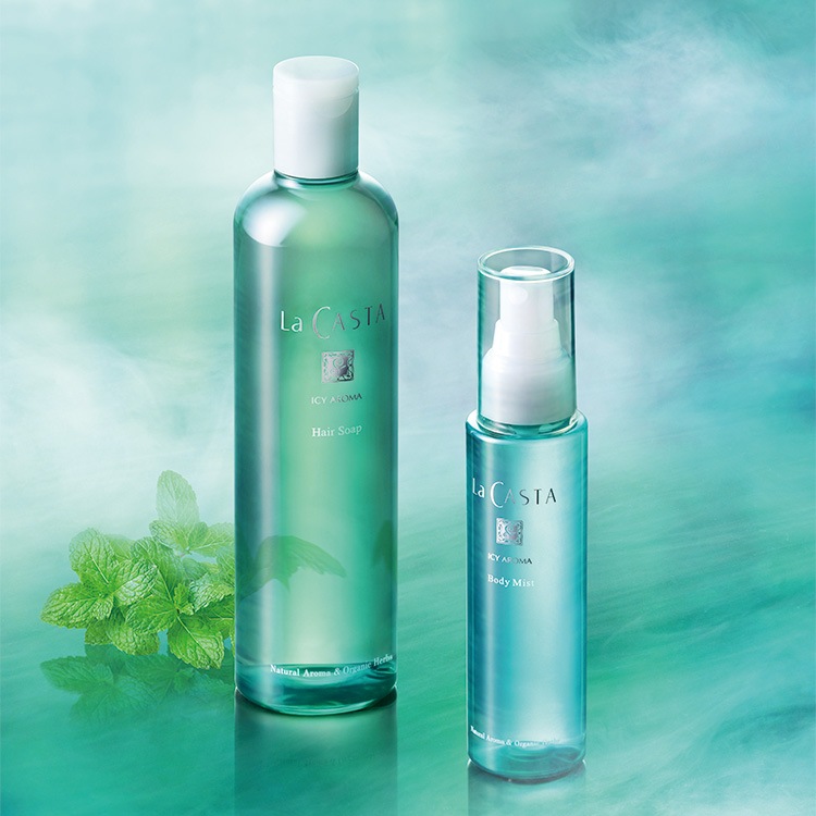 【終売】アイシーアロマ ヘアソープ <弱酸性シャンプー> 300mL [ラ・カスタ]