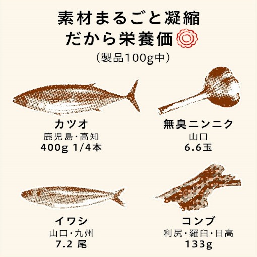 カラダをつくる出汁(だし) スティックタイプ 5g×20本(100g)