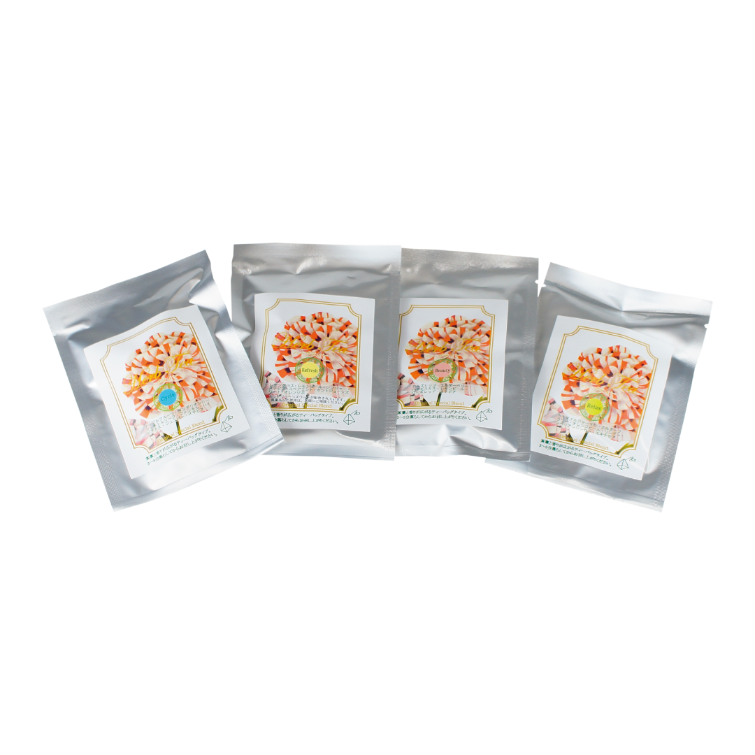 KEWガーデン ハーブティー ティーバッグ トライアルセット 4包入り