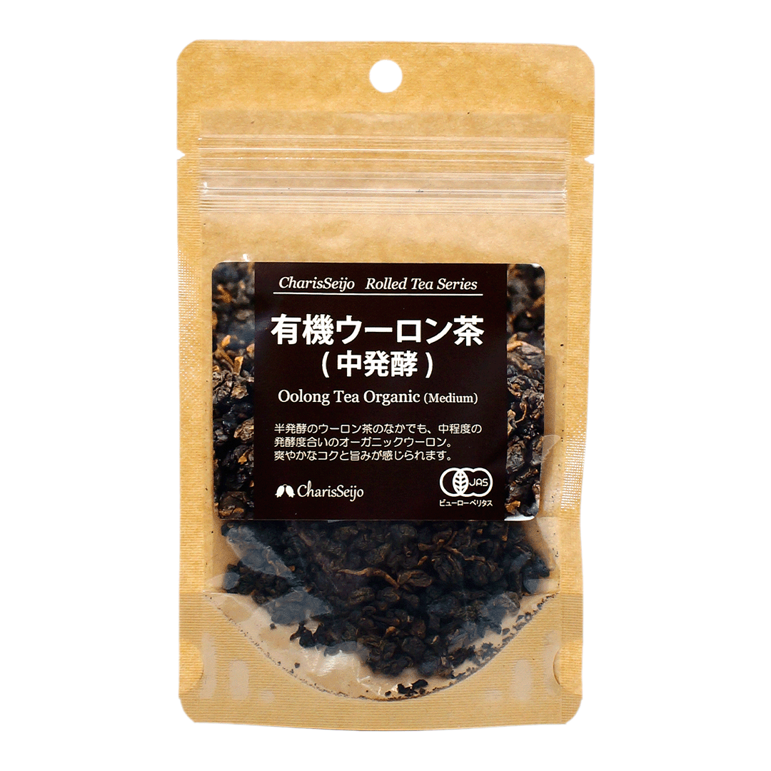 ウーロン茶 ミディアム ロールド オーガニック 20g