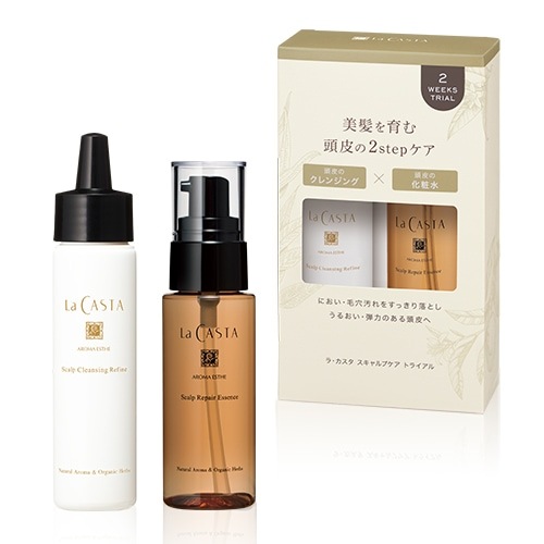 【送料無料】スキャルプケアトライアル＆ヘッドスパ バスタイムブラシ セット [ラ・カスタ]