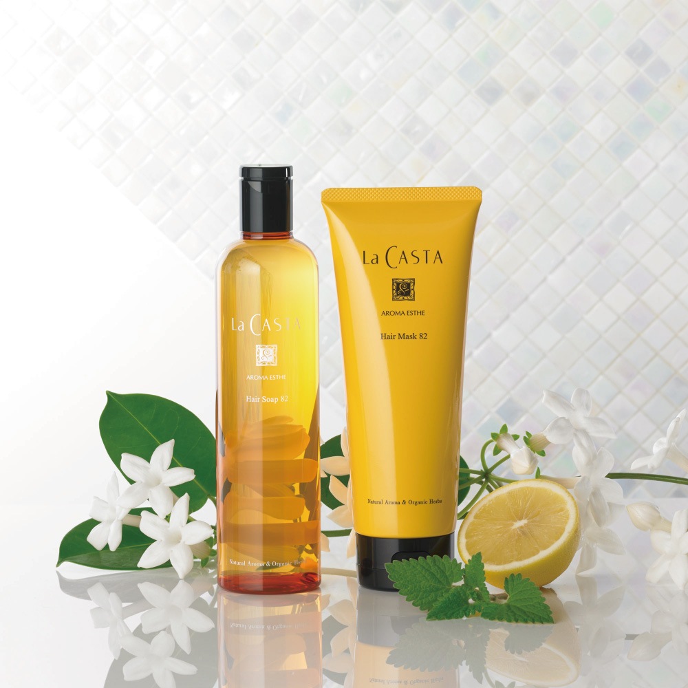 ヘアソープ 82 リフィル(詰め替え用/カートリッジ式) 600ml <弱酸性シャンプー> [ラ・カスタ] アロマエステ