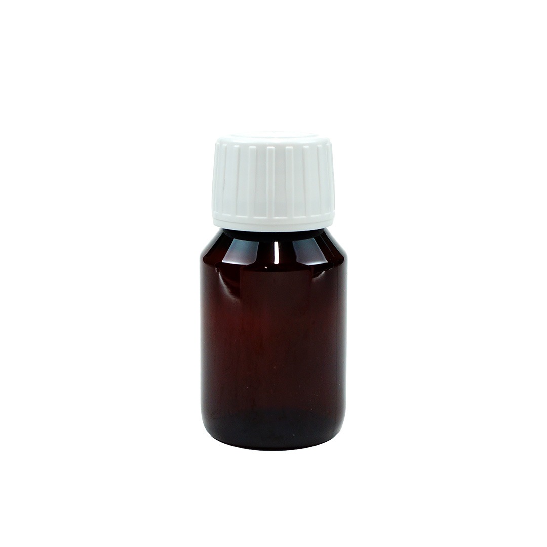 50ml ブラウンボトル 中栓付