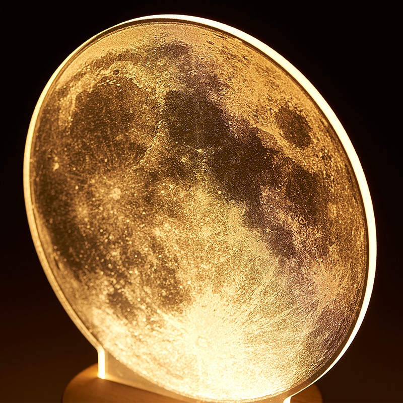 クリアアクリル ゴールド インテリアライト HAHZT Modern Bathroom Vanity Light: Brushed Gold 27 inch 28W