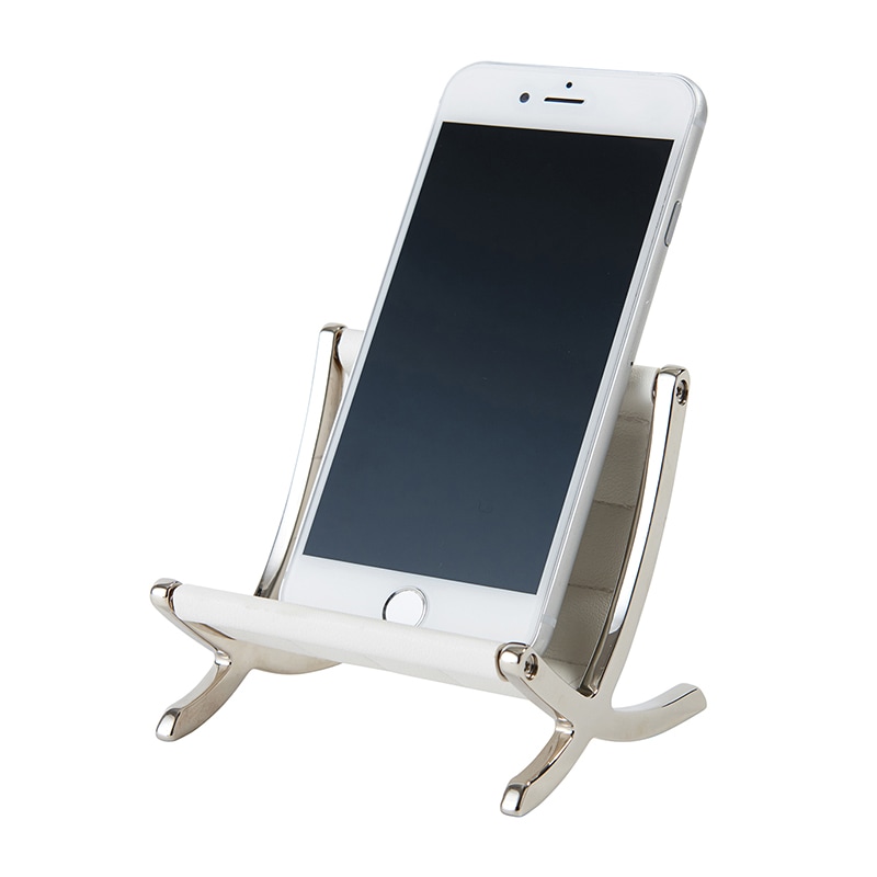 スマホスタンド チェア（ホワイト） | ホームアクセサリー,スマホ