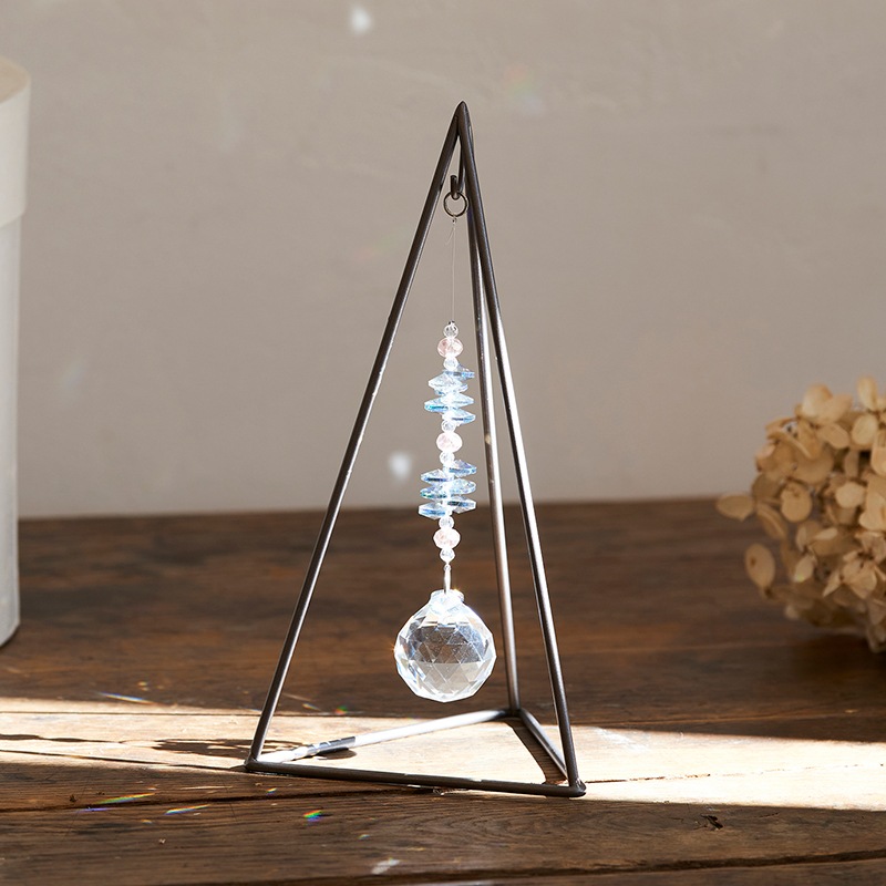 サンキャッチャー トライアングル（スタンド付） | インテリア雑貨