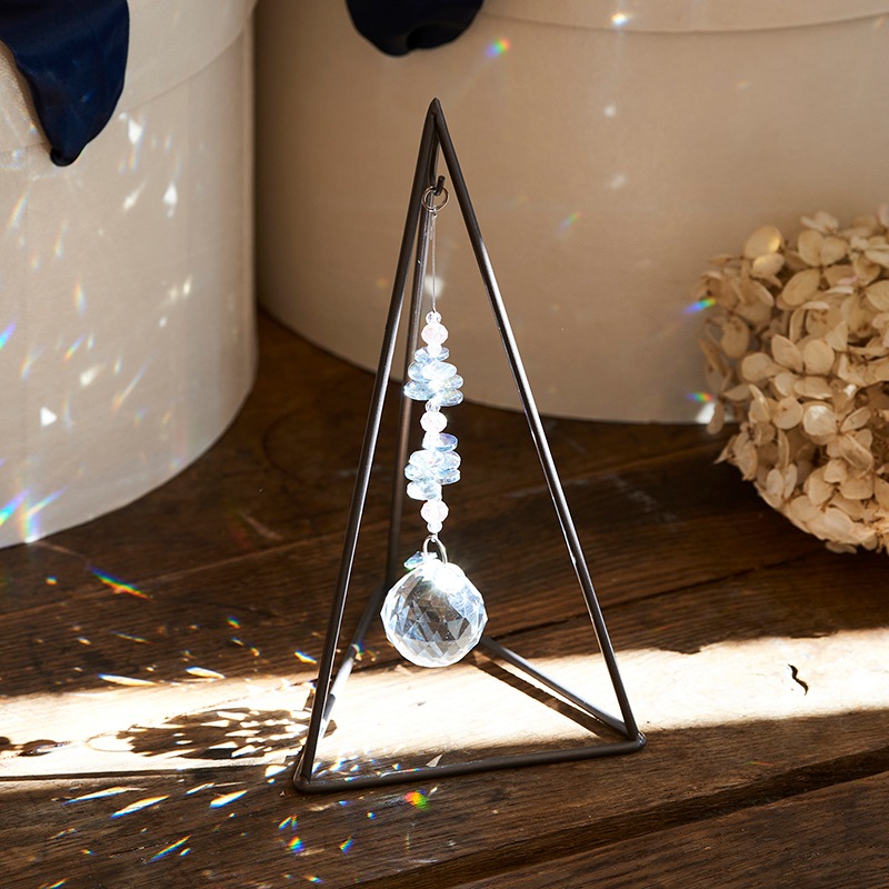 サンキャッチャー トライアングル（スタンド付） | インテリア雑貨