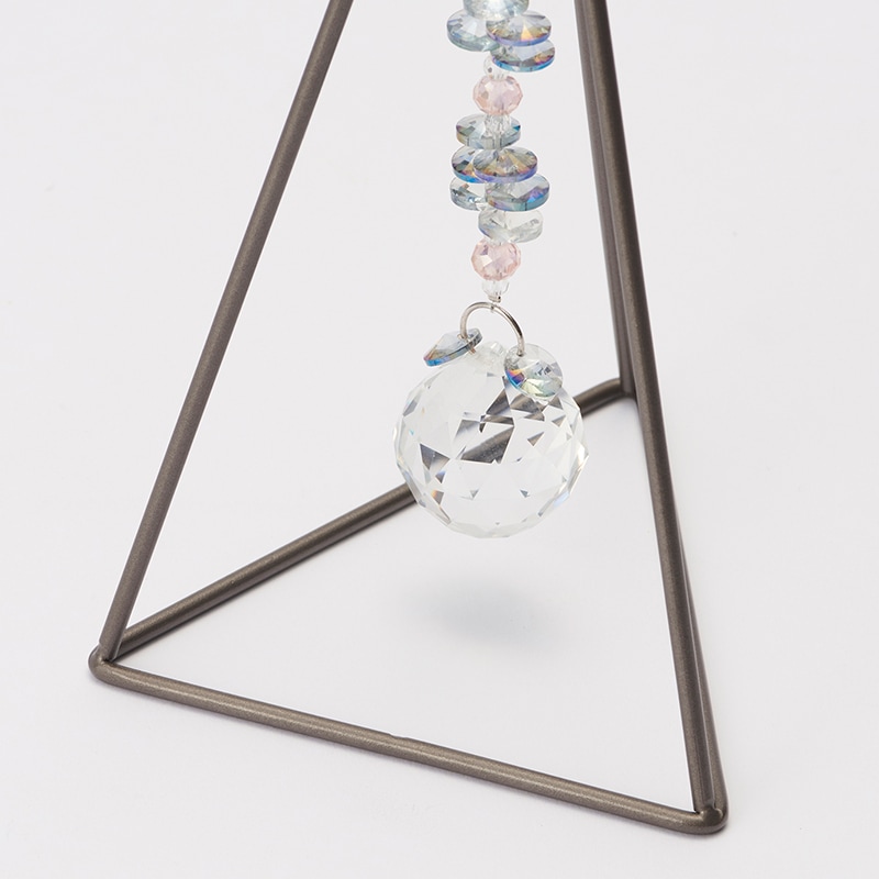 サンキャッチャー トライアングル（スタンド付） | インテリア雑貨