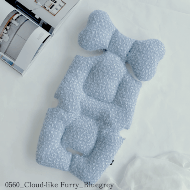 Premium Line /  Cloud-like Furry_Bluegrey