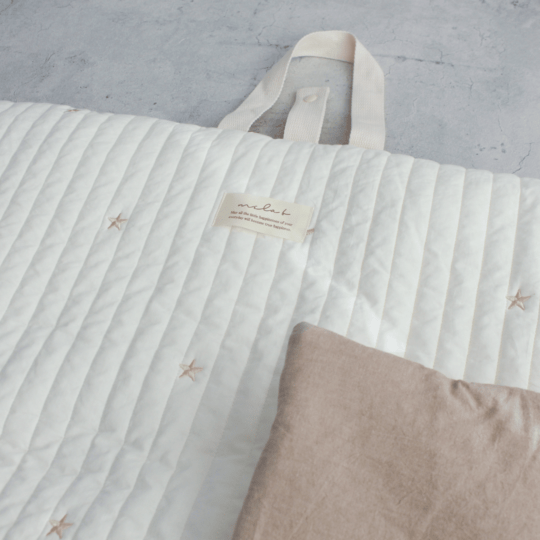 mela-B Napmat Essential Ivory Star&Moon