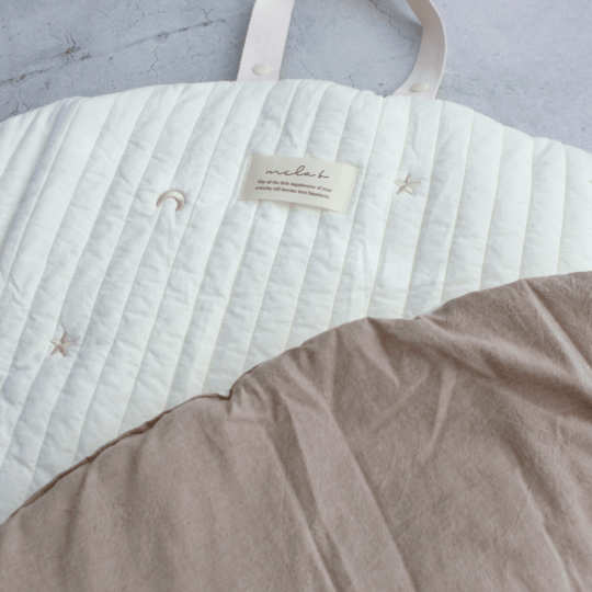 mela-B Roundmat Essential Ivory Star&Moon