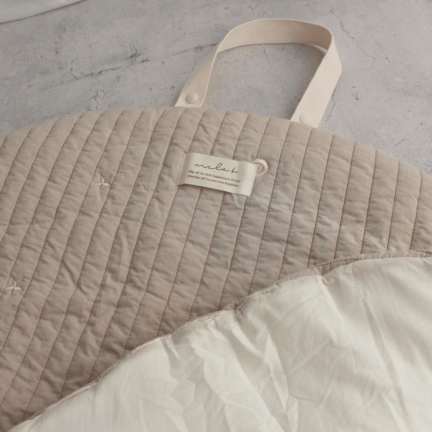 mela-B Roundmat Essential Beige Star&Moon