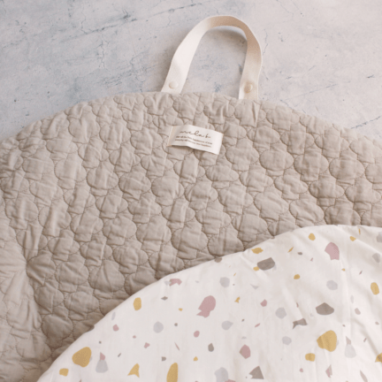 mela-B Roundmat Essential Beige Moroccan