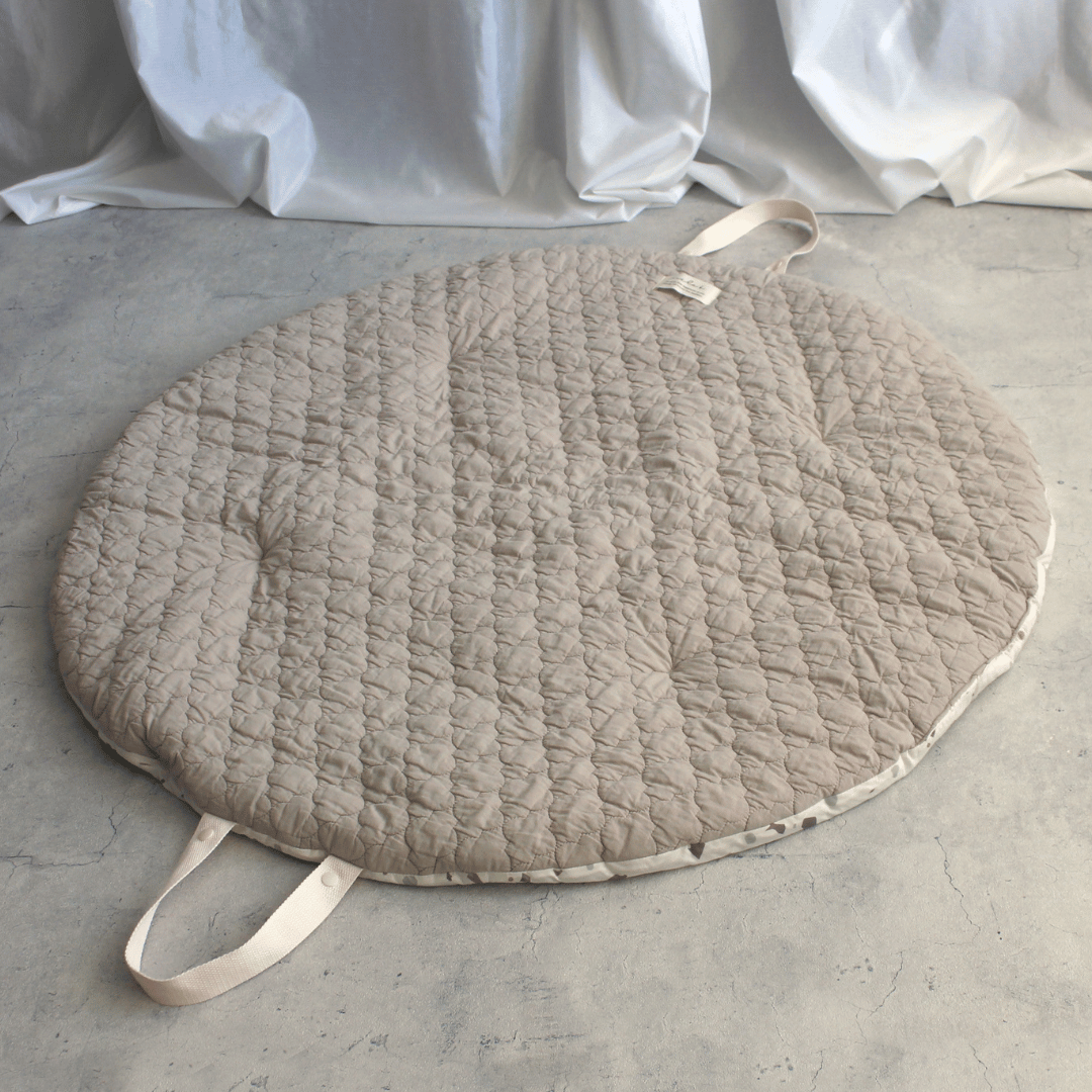 mela-B Roundmat Essential Beige Moroccan