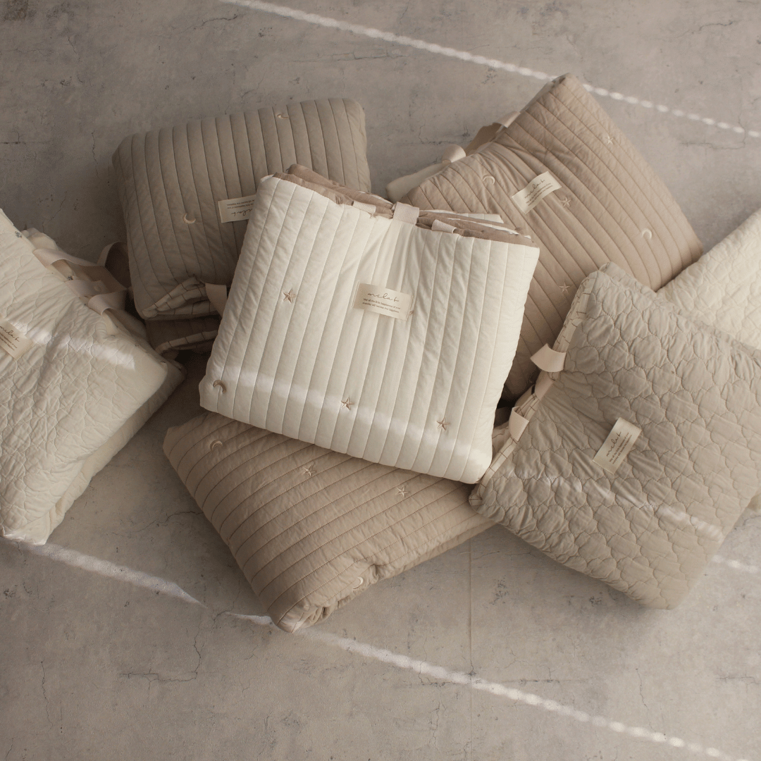 mela-B Roundmat Essential Beige Moroccan