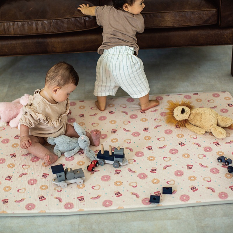 Pitchcoral Playmat(L) | Cafe time