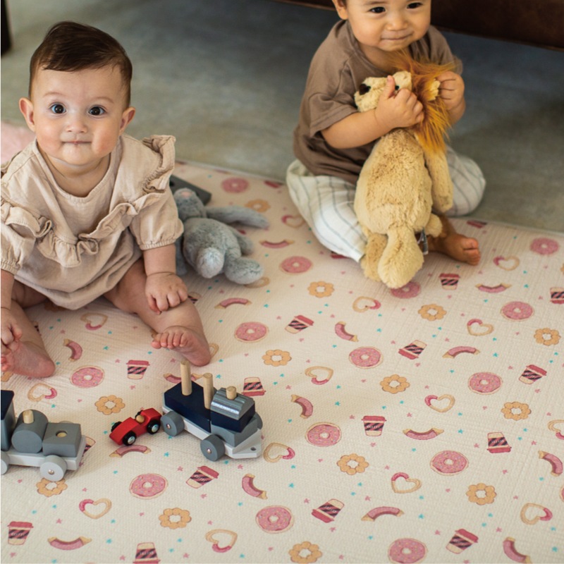 Pitchcoral Playmat(L) | Cafe time