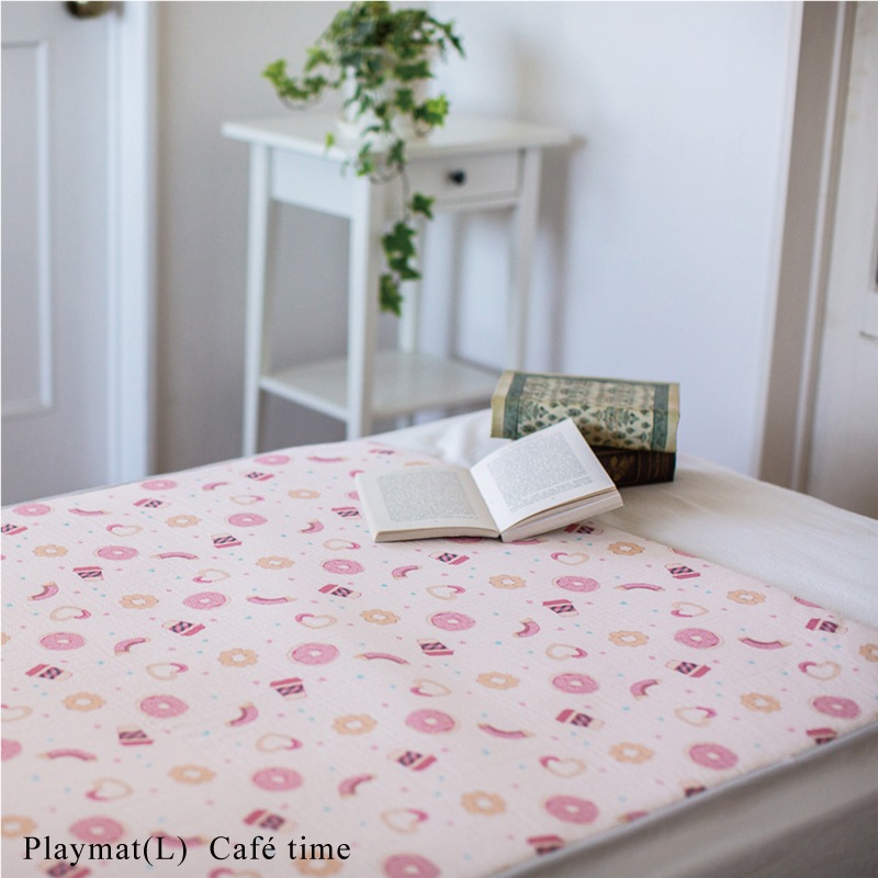 Pitchcoral Playmat(L) | Cafe time