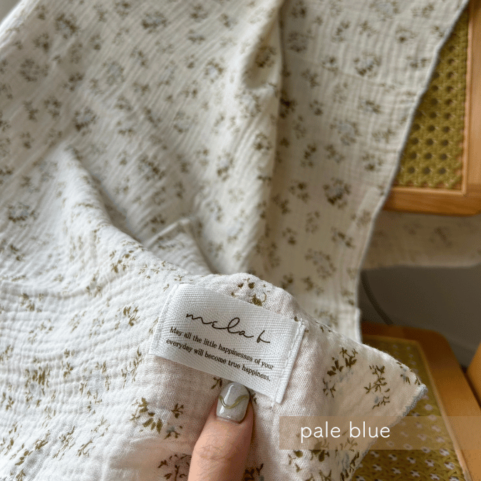 【出産祝い ギフト4点セット】Gaze Gift : Swaddle/Handkerchief/drawstring bag(M)/Pacifier Toy Holders