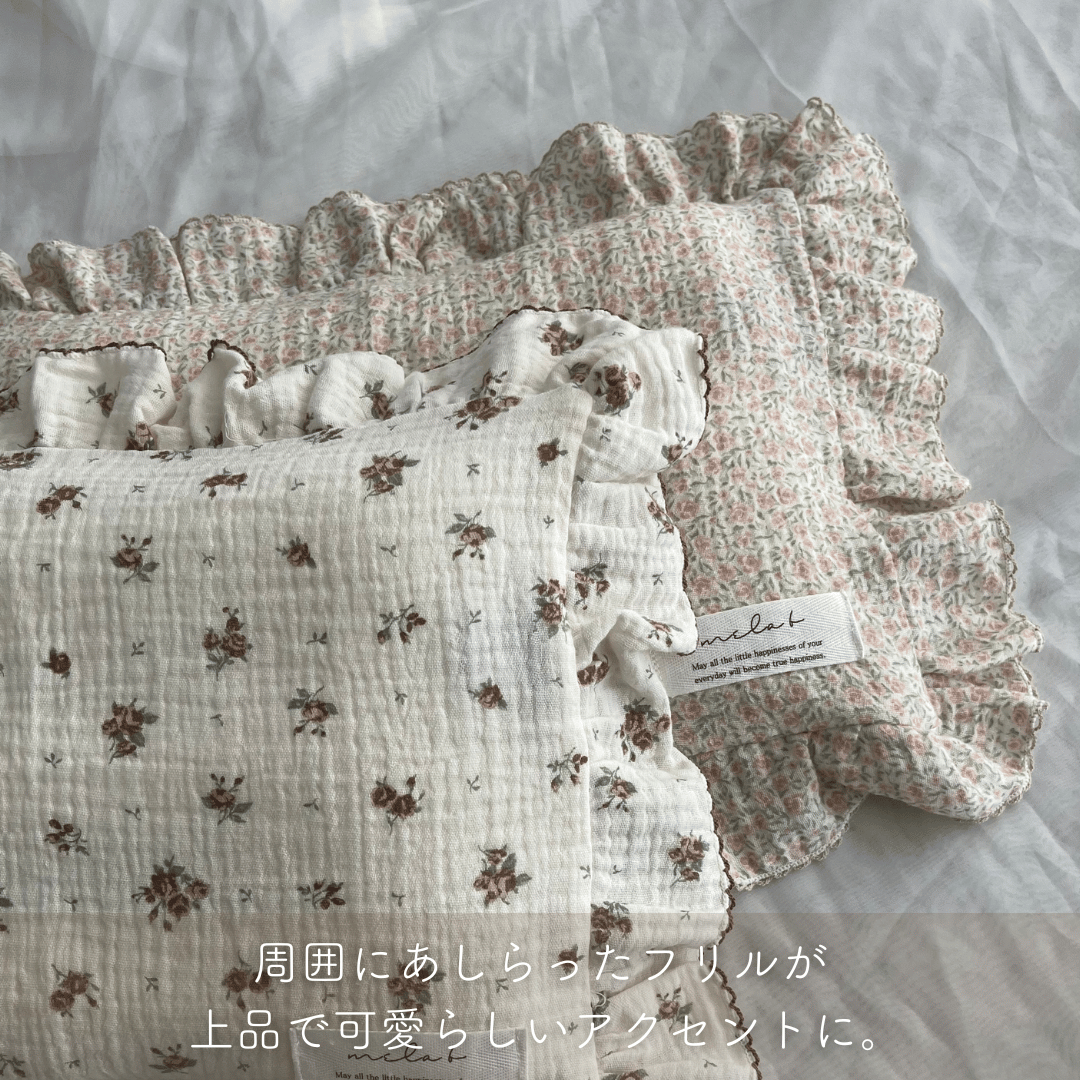 baby pillow cover コットンガーゼ ベビー枕カバー