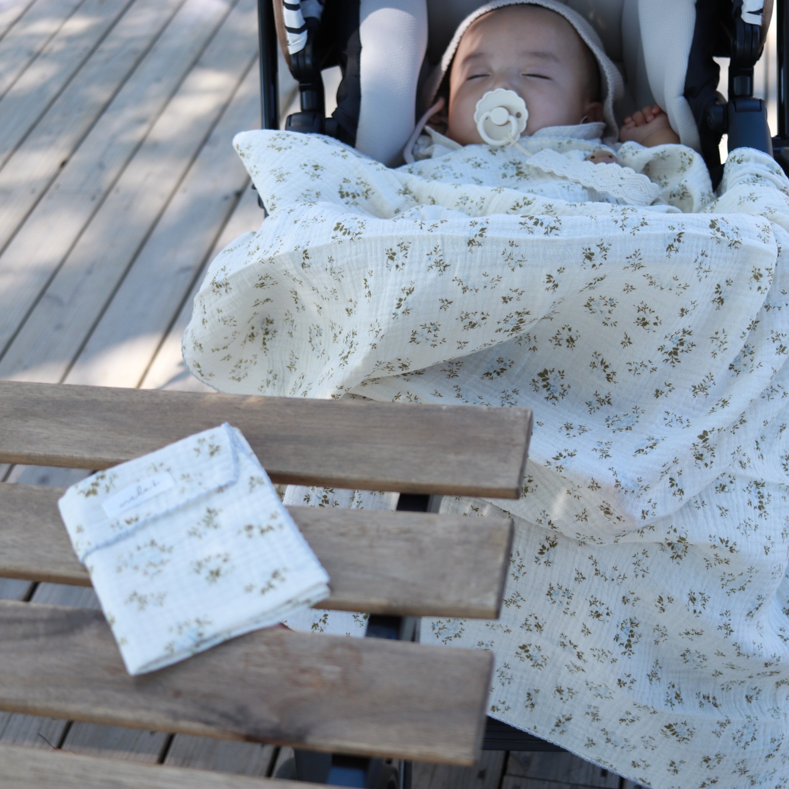 【2枚ギフトセット】Cotton Double Gauze Swaddle