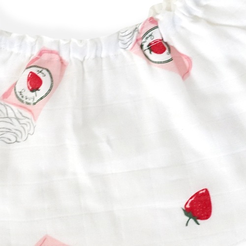 Rolling Bib / Strawberry Frappuccino