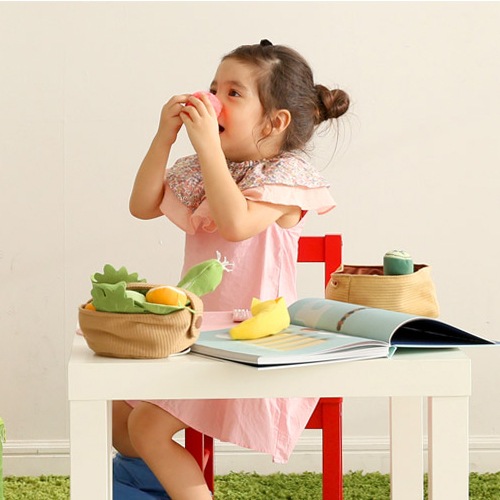 Rolling Bib / Humming - Pink