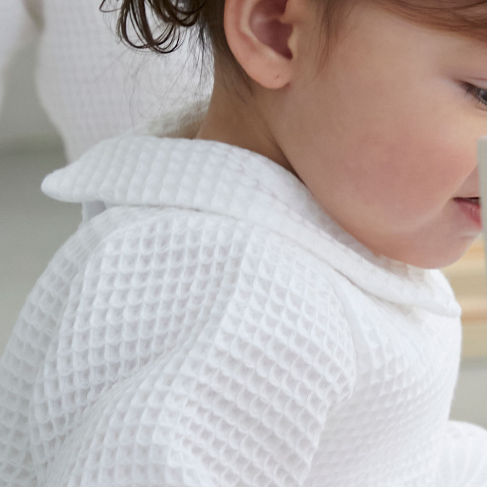 Premium Waffle COLLAR ONE PIECE＜80 / 90 / 100＞